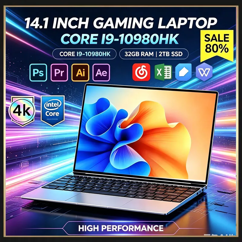 Ddr4 Ram - Ультратонкий ноутбук 14,1 дюйма, процессор Intel