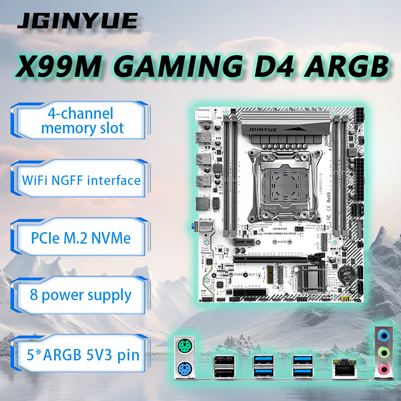 Server Memory Ddr4 - Материнская плата JGINYUE X99 LGA2011-3 M-ATX