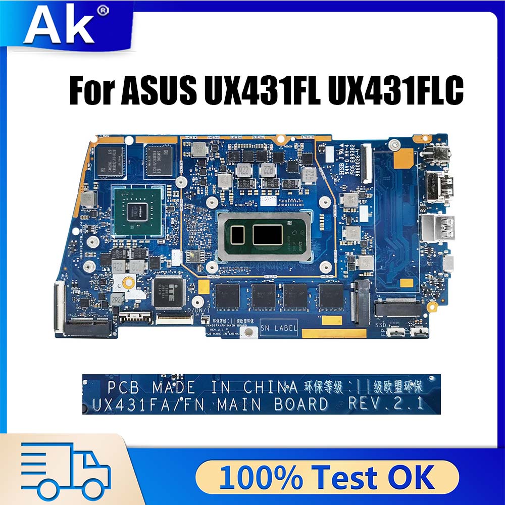 Ddr4 8Gb - Материнская плата UX431FA UX431FN для ZenBook-14