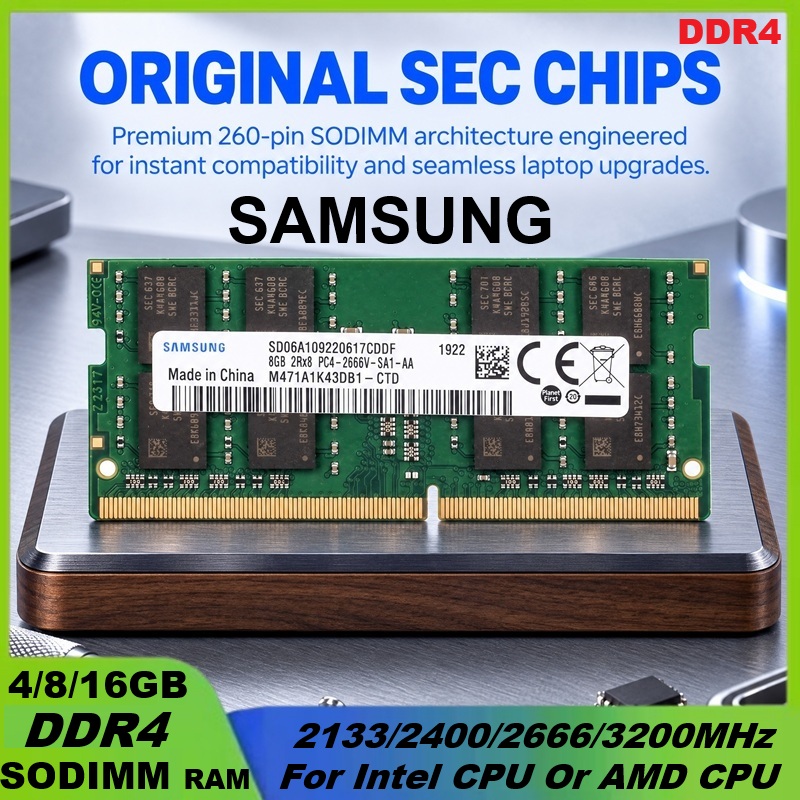 Ddr4 2400Mhz - Оперативная память SAMSUNG DDR4, 16 ГБ,