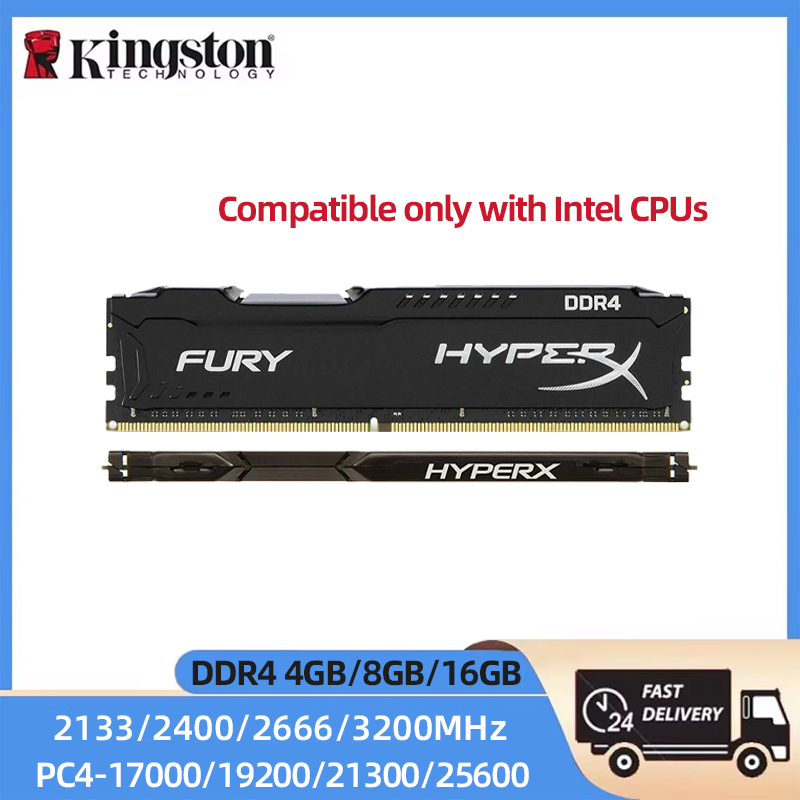 HyperX Fury Memoria RAM DDR4 4 – обзор и цена Ddr4 2400Mhz